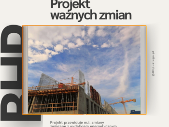 Projekt rozporządzenia w sprawie ogólnych przepisów bezpieczeństwa i higieny pracy (BHP)