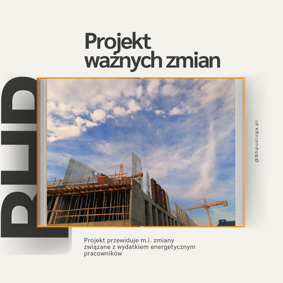 Projekt rozporządzenia w sprawie ogólnych przepisów bezpieczeństwa i higieny pracy (BHP)